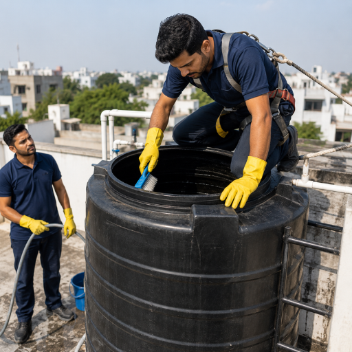 Water Tank Cleaning